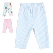 Girls Multicolor Pack Of 3 Legging