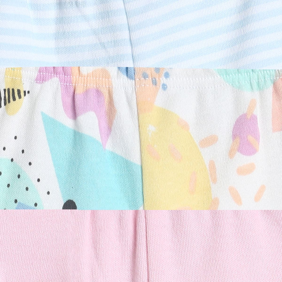Girls Multicolor Pack Of 3 Legging