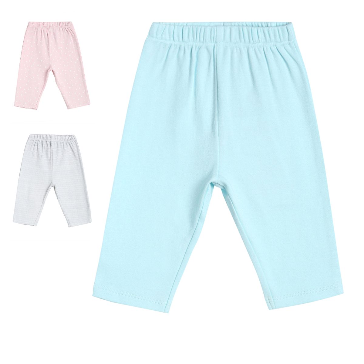 Girls Multicolor Pack Of 3 Legging
