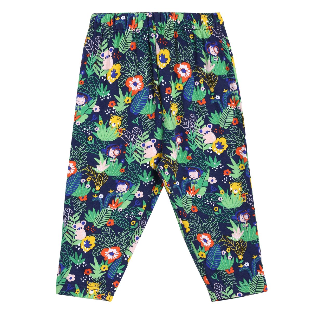 Girls Multicolor Pack Of 3 Legging