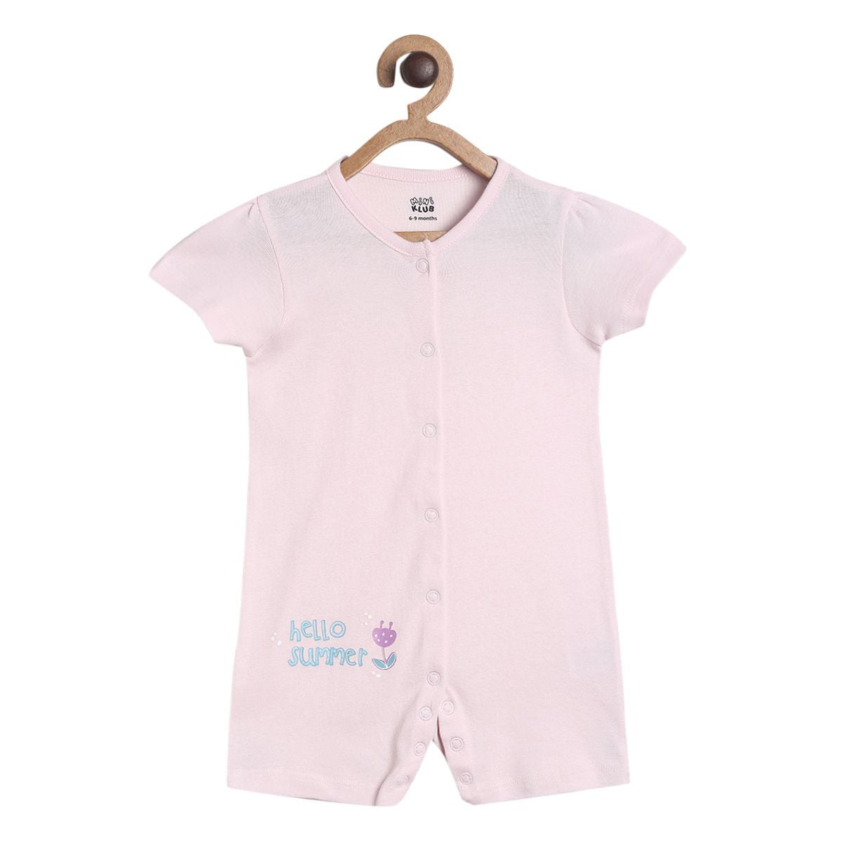 Girls Multicolor Pack Of 2 Romper