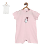 Girls Multicolor Pack Of 2 Romper