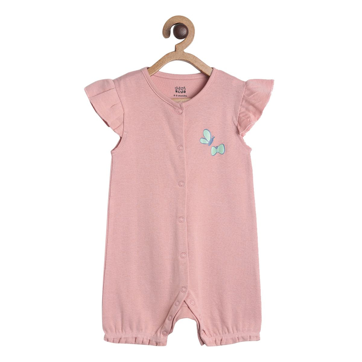 Girls Multicolor Pack Of 2 Romper