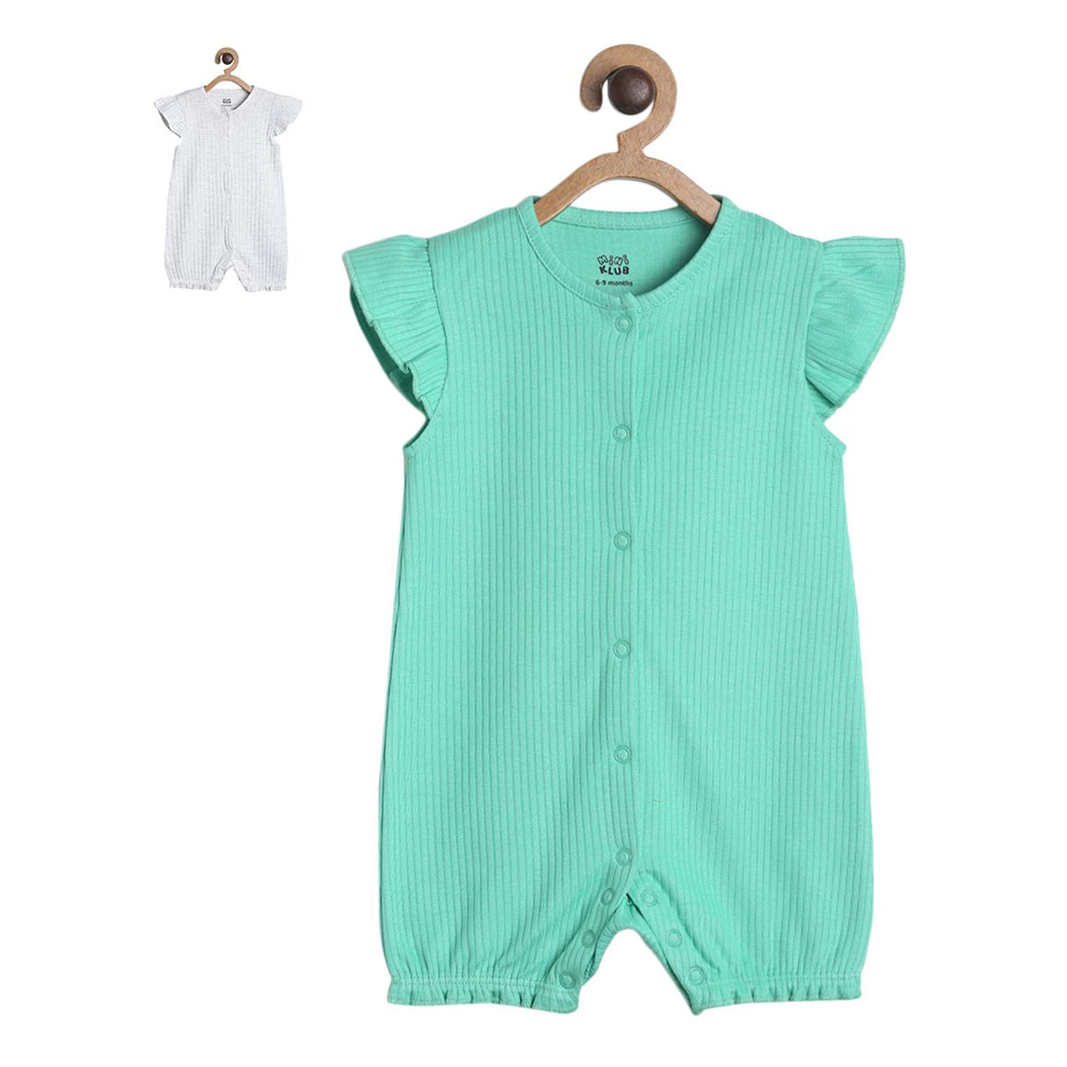 Girls Multicolor Pack Of 2 Romper