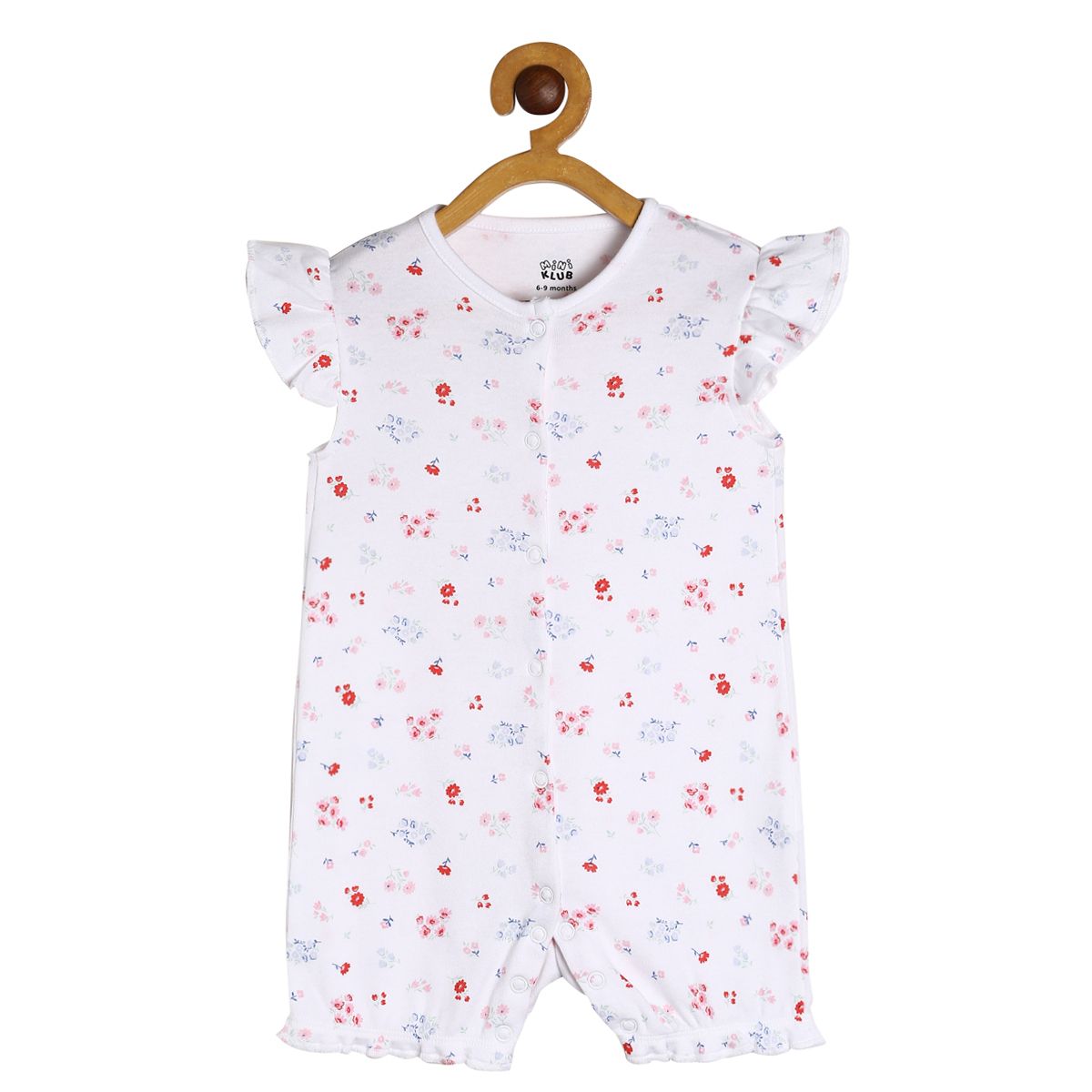 Girls Multicolor Pack Of 2 Romper