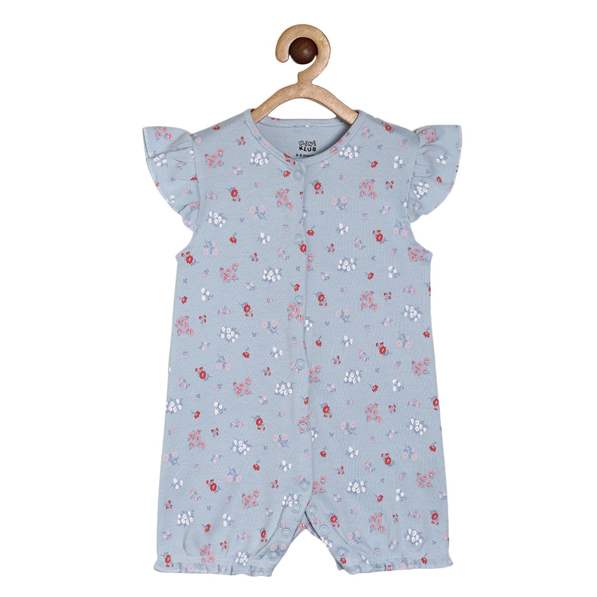 Girls Multicolor Pack Of 2 Romper