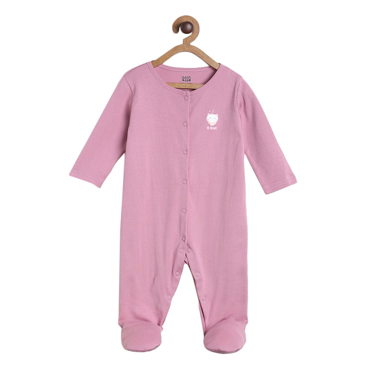 Girls Multicolor Pack Of 2 Sleep Suit