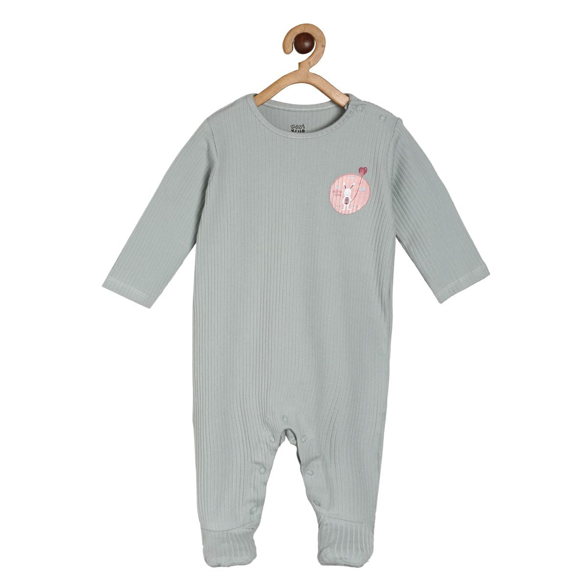 Girls Multicolor Pack Of 2 Sleep Suit