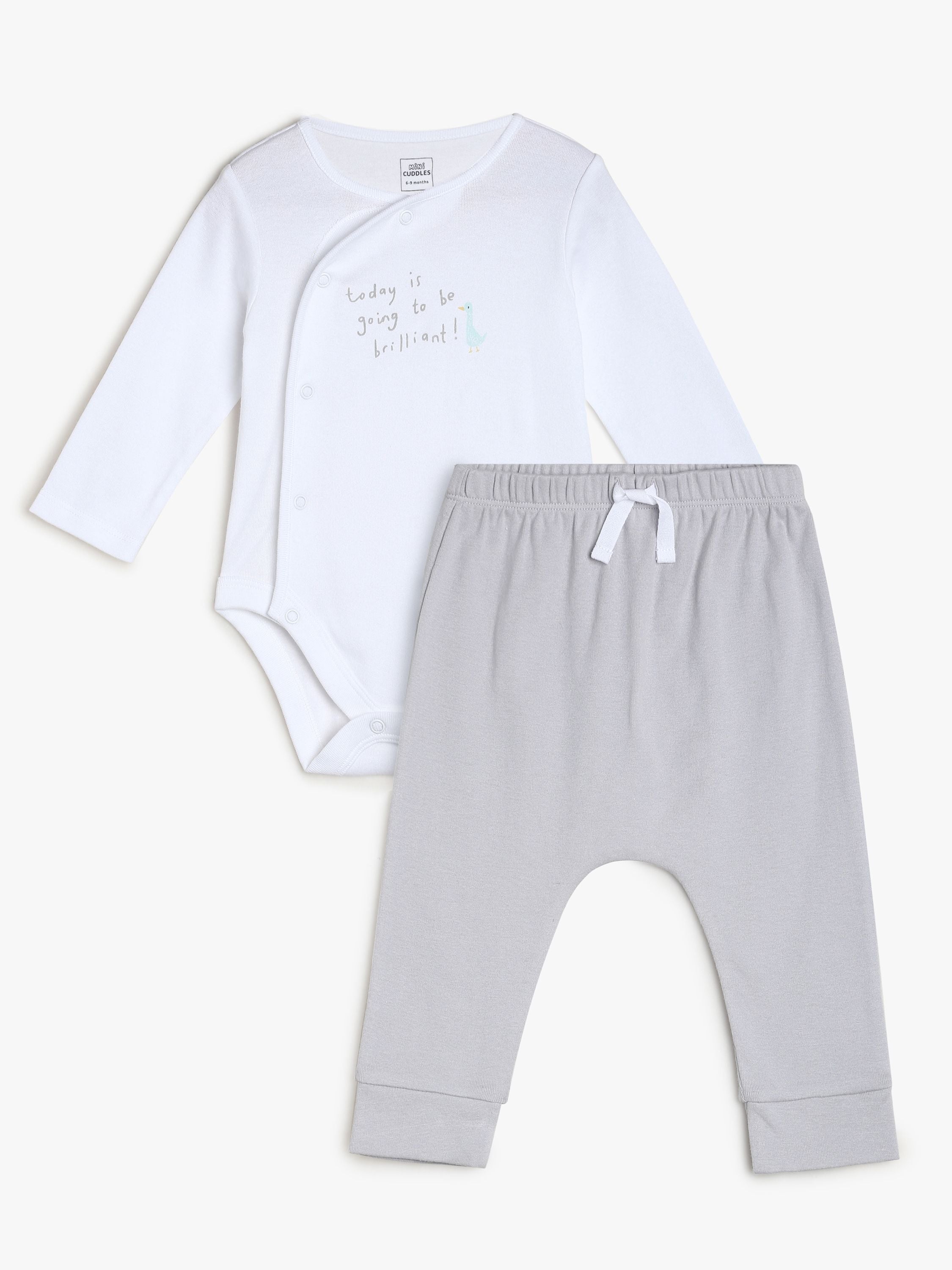 Boys Multi Bodysuit and Knit Bottom