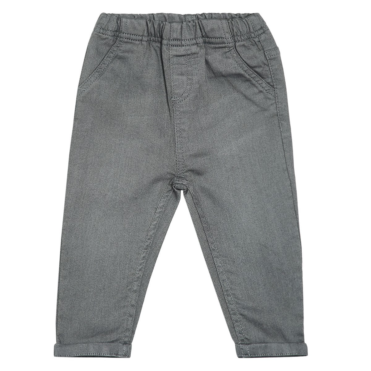 Boys Grey Pack Of 1 Denim Pant