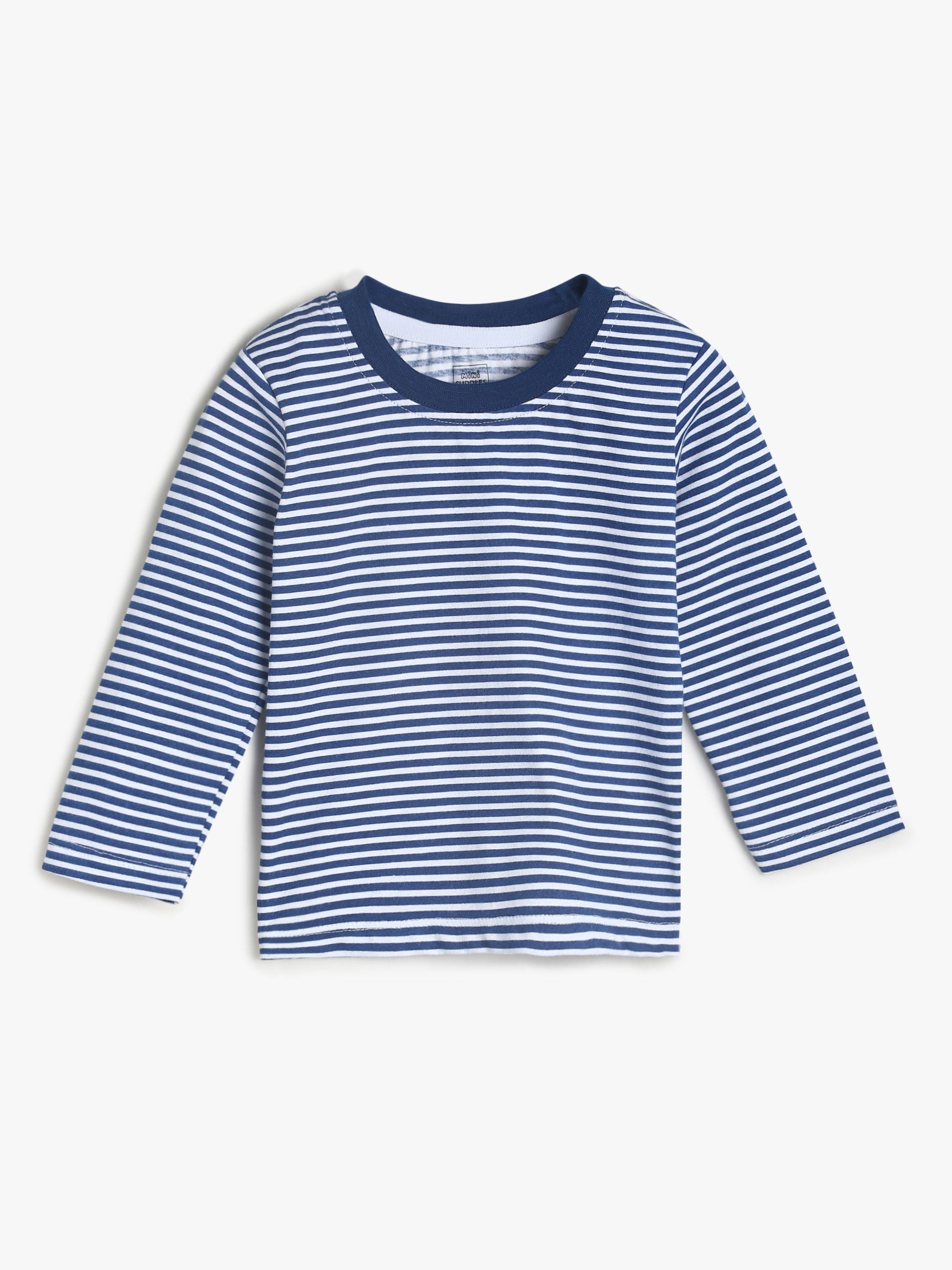 Boys Navy Dungaree Set