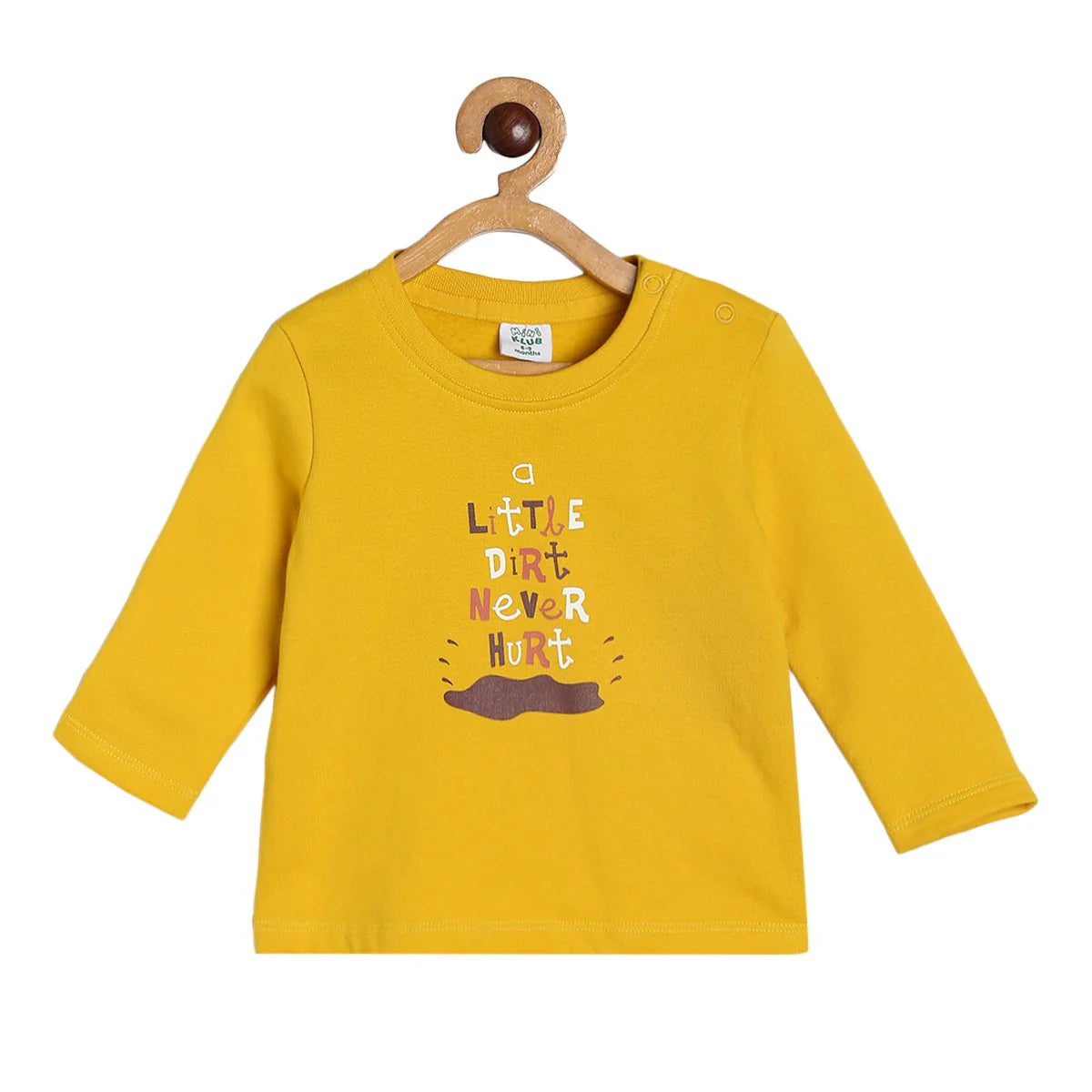 Baby Boys Graphic Print T-Shirt with Suspender Pants Set, Mustard and Maroon
