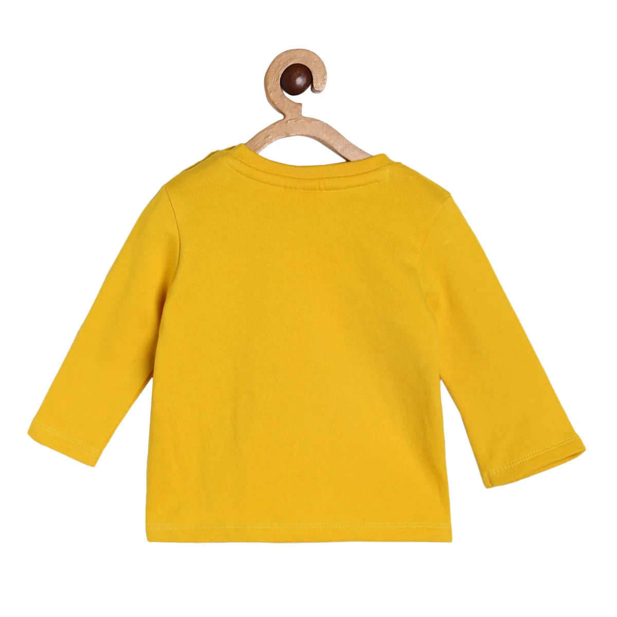 Baby Boys Graphic Print T-Shirt with Suspender Pants Set, Mustard and Maroon