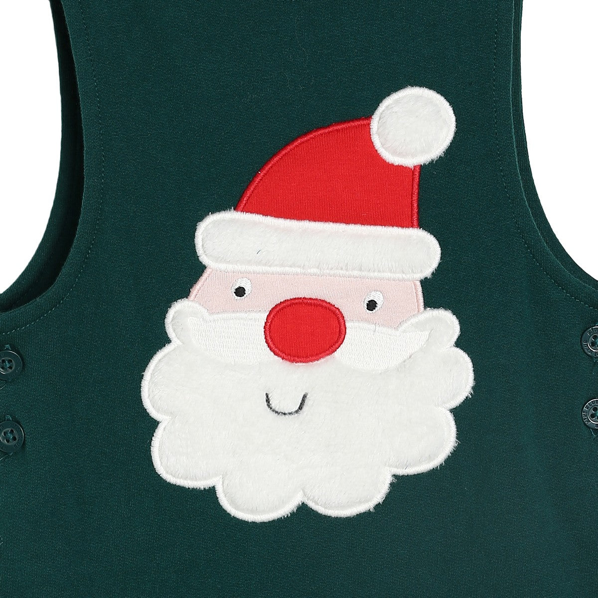 Boys Green Dungaree Set