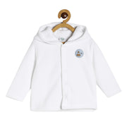Boys White Pack Of 1 Jacket