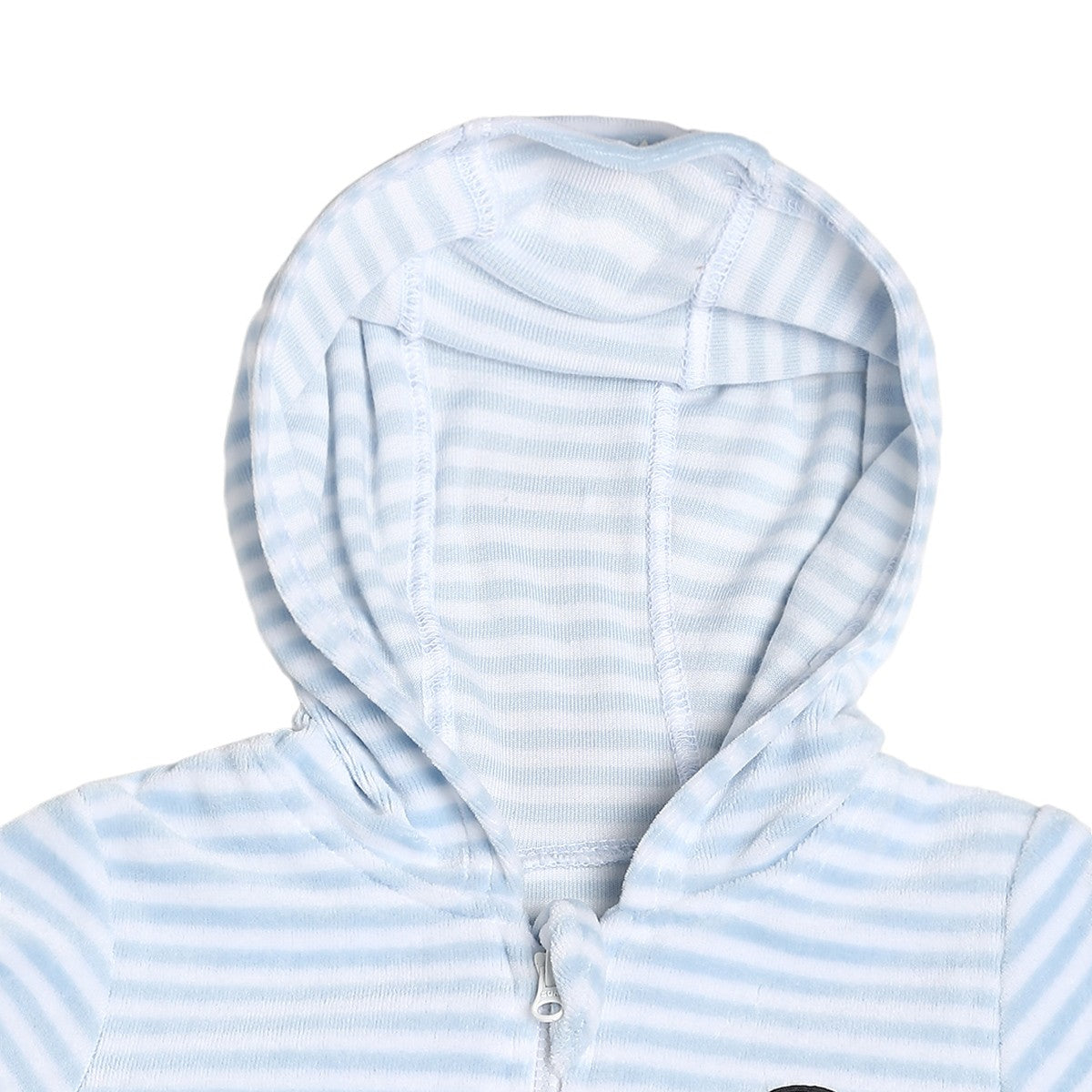 Boys White Blue Pack Of 1 Jacket