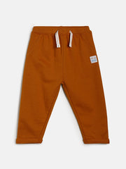 Boys Brown Pack Of 1 Knit Bottom