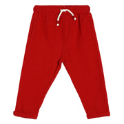 Boys Red Pack Of 1 Knit Bottom
