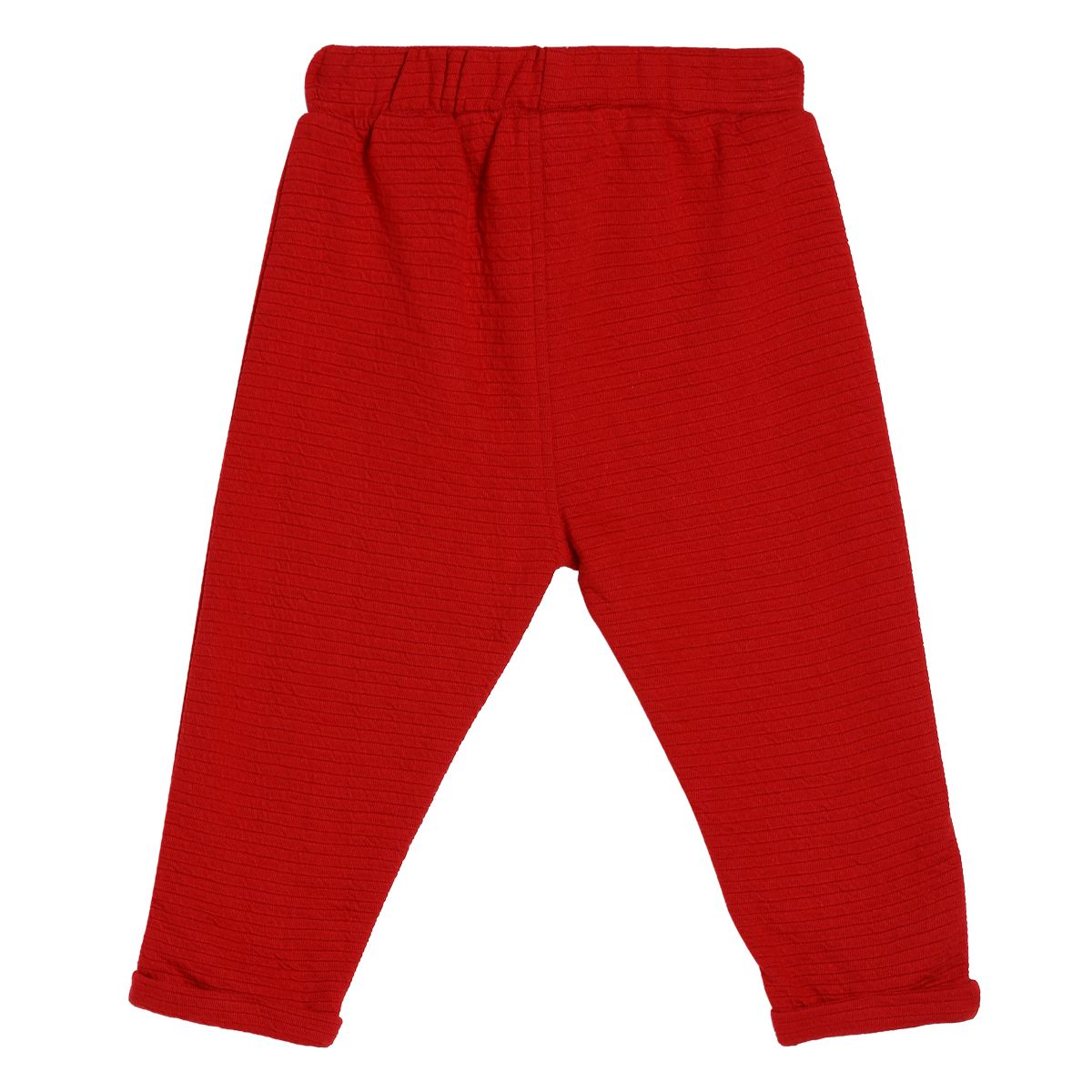 Boys Red Pack Of 1 Knit Bottom