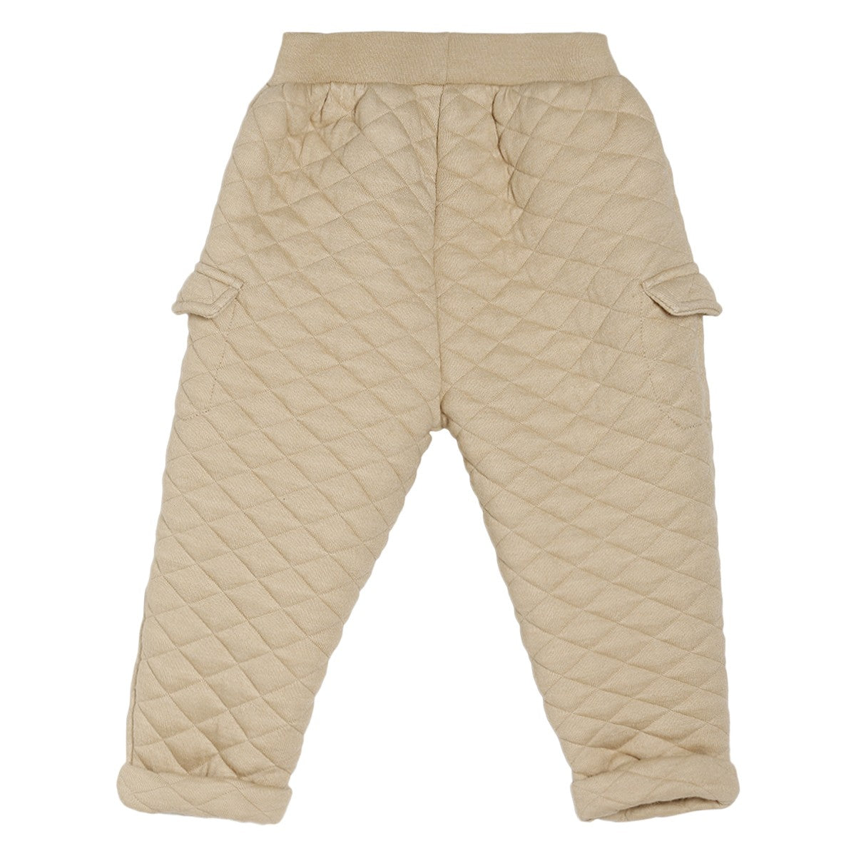 Boys Beige Pack Of 1 Knit Bottom