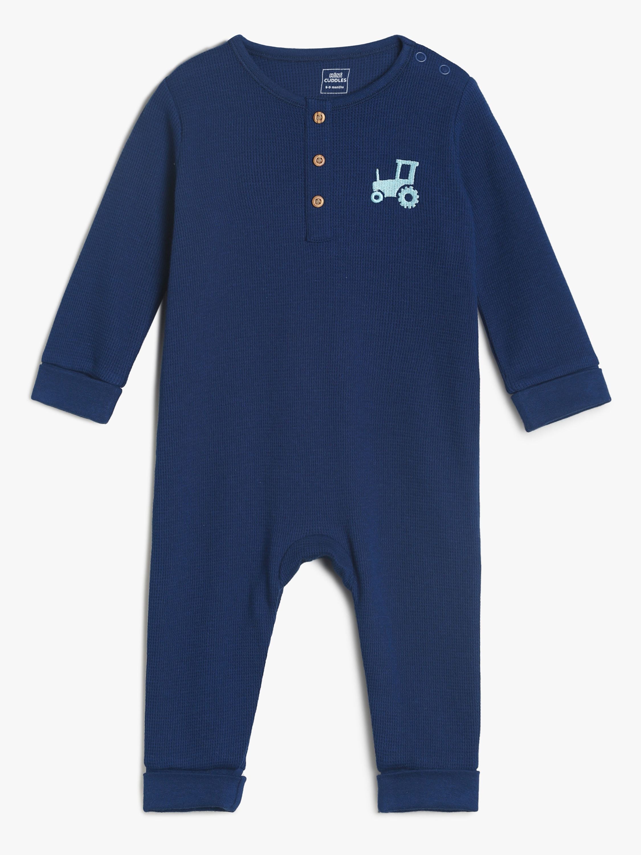Boys Navy Rompers