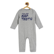 Boys Grey Pack Of 1 Romper