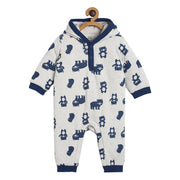Boys Oatmeal Marl Pack Of 1 Romper
