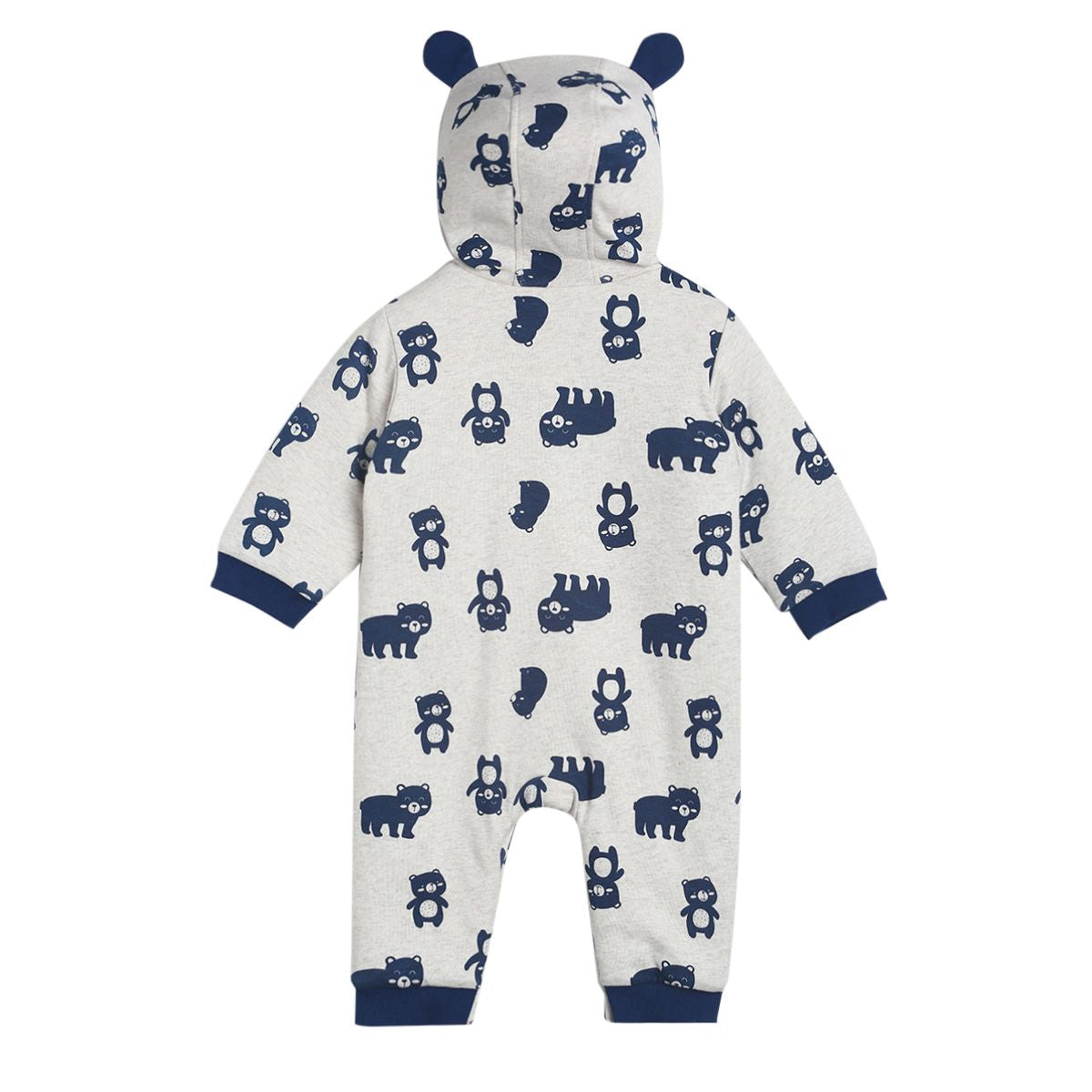 Boys Oatmeal Marl Pack Of 1 Romper