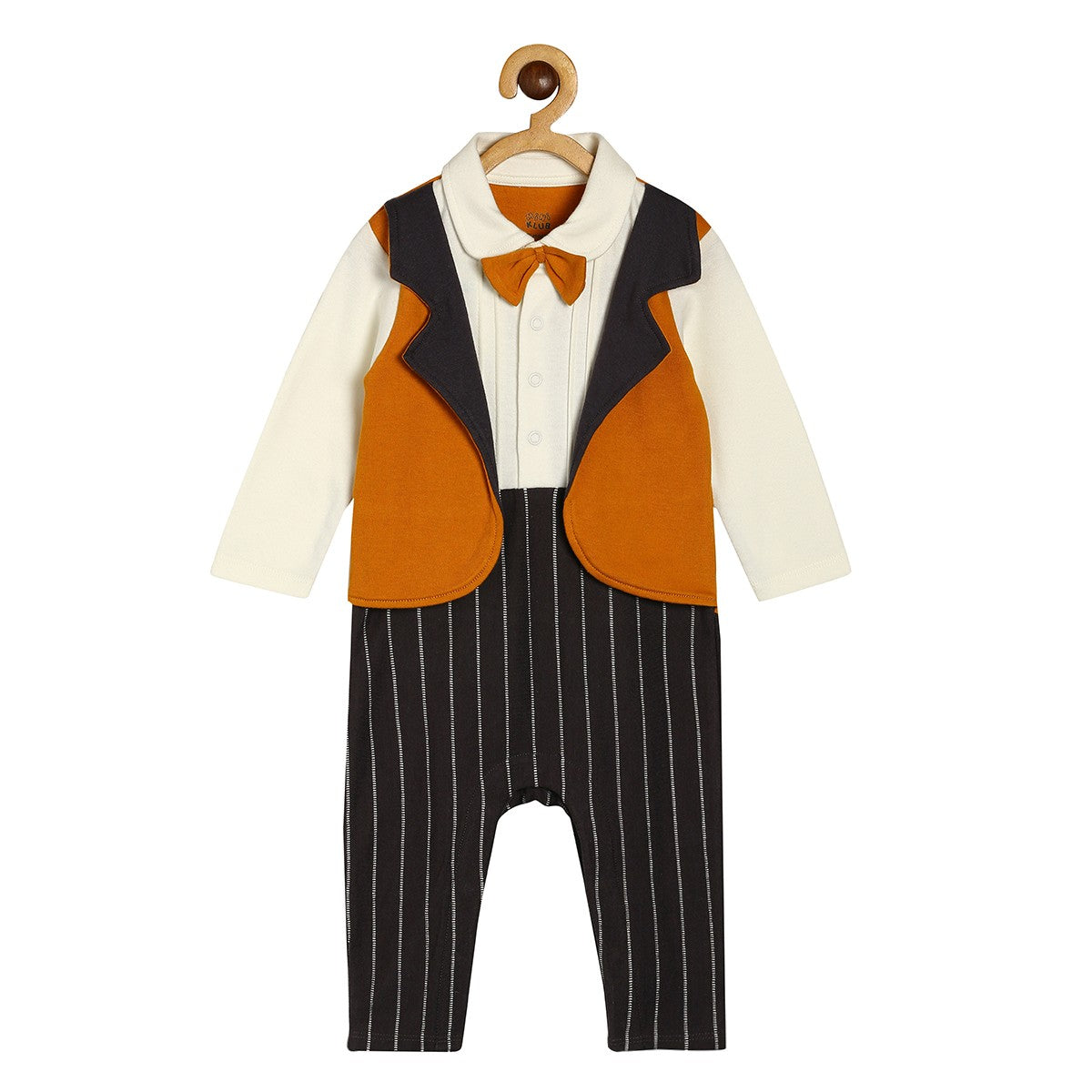 Boys Yellow Dungaree Set