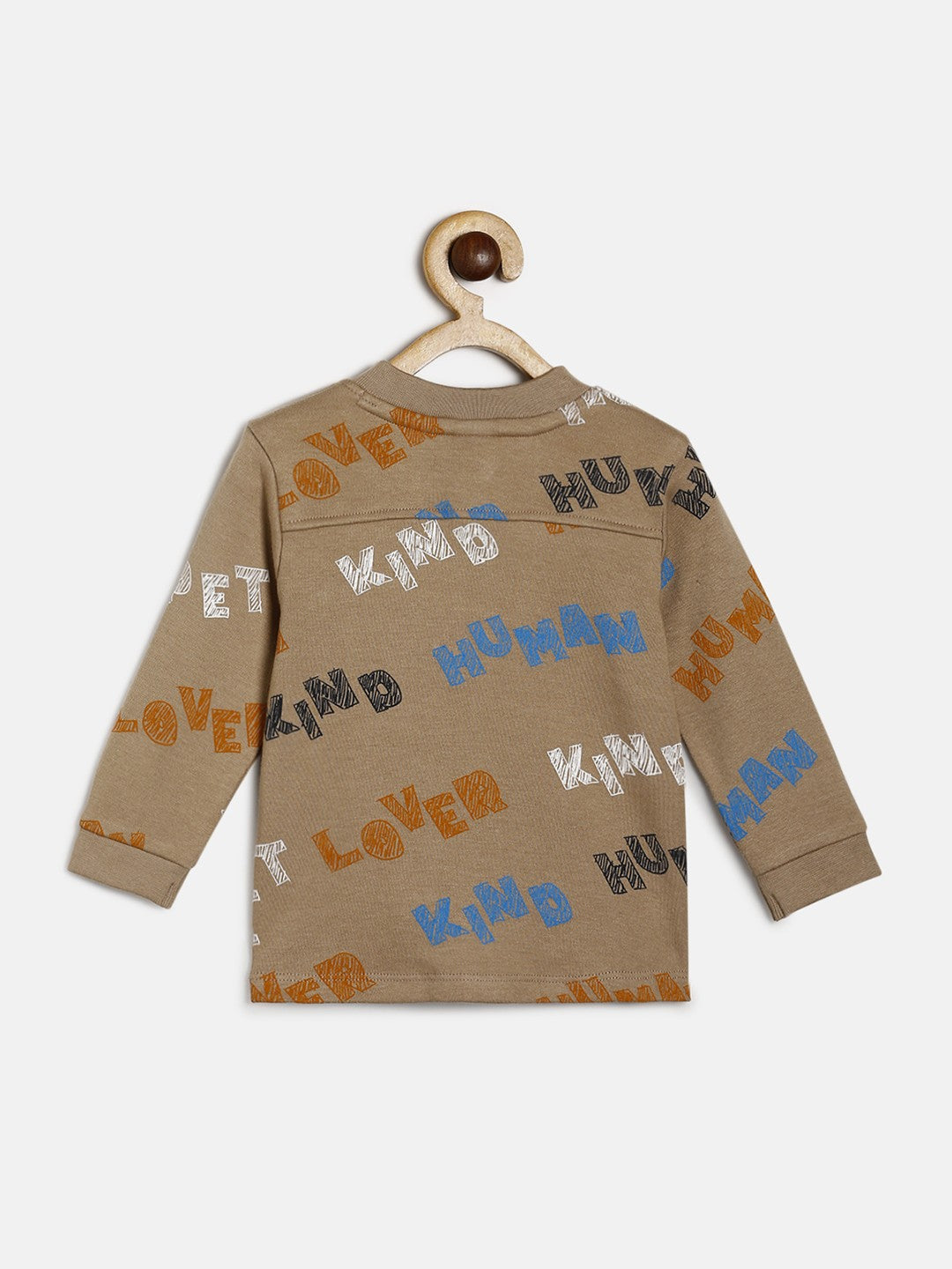 Boys Brown Pack Of 1 Shirt