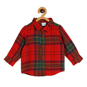 Boys Red Pack Of 1 Shirt