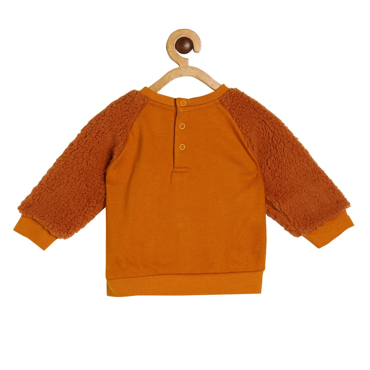 Boys Brown Pack Of 1 Sweat Shirt