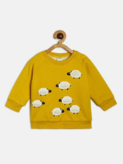 Boys Yellow Pack Of 1 Sweat Shirt