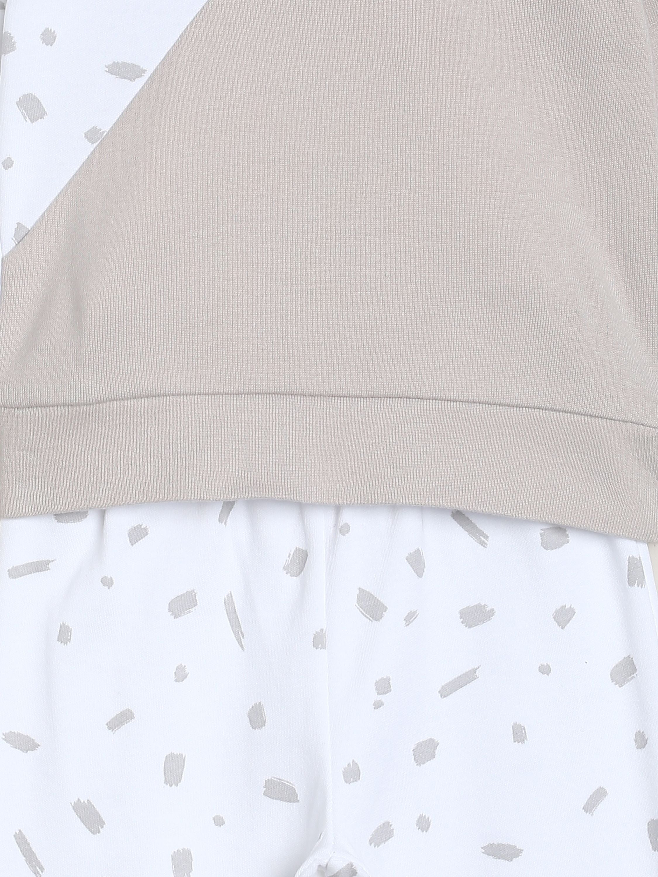 Boys Multi Top & Knit Bottom