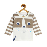 Boys Marshmallow Pack Of 1 T-Shirt