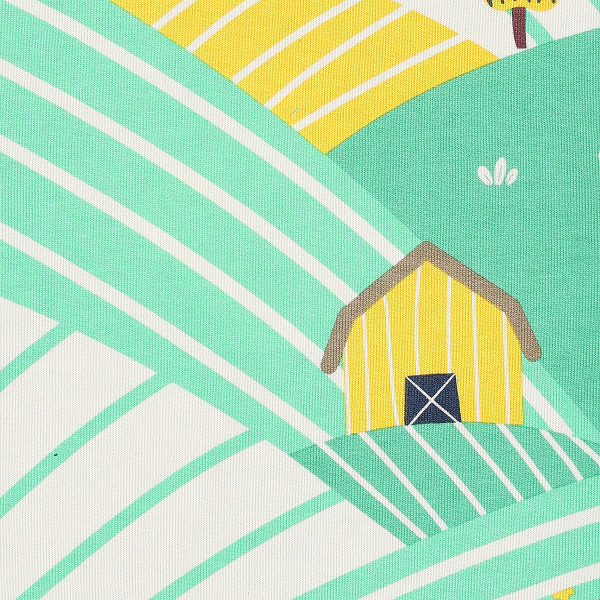 Baby Boys Countryside Print T-Shirt, Green