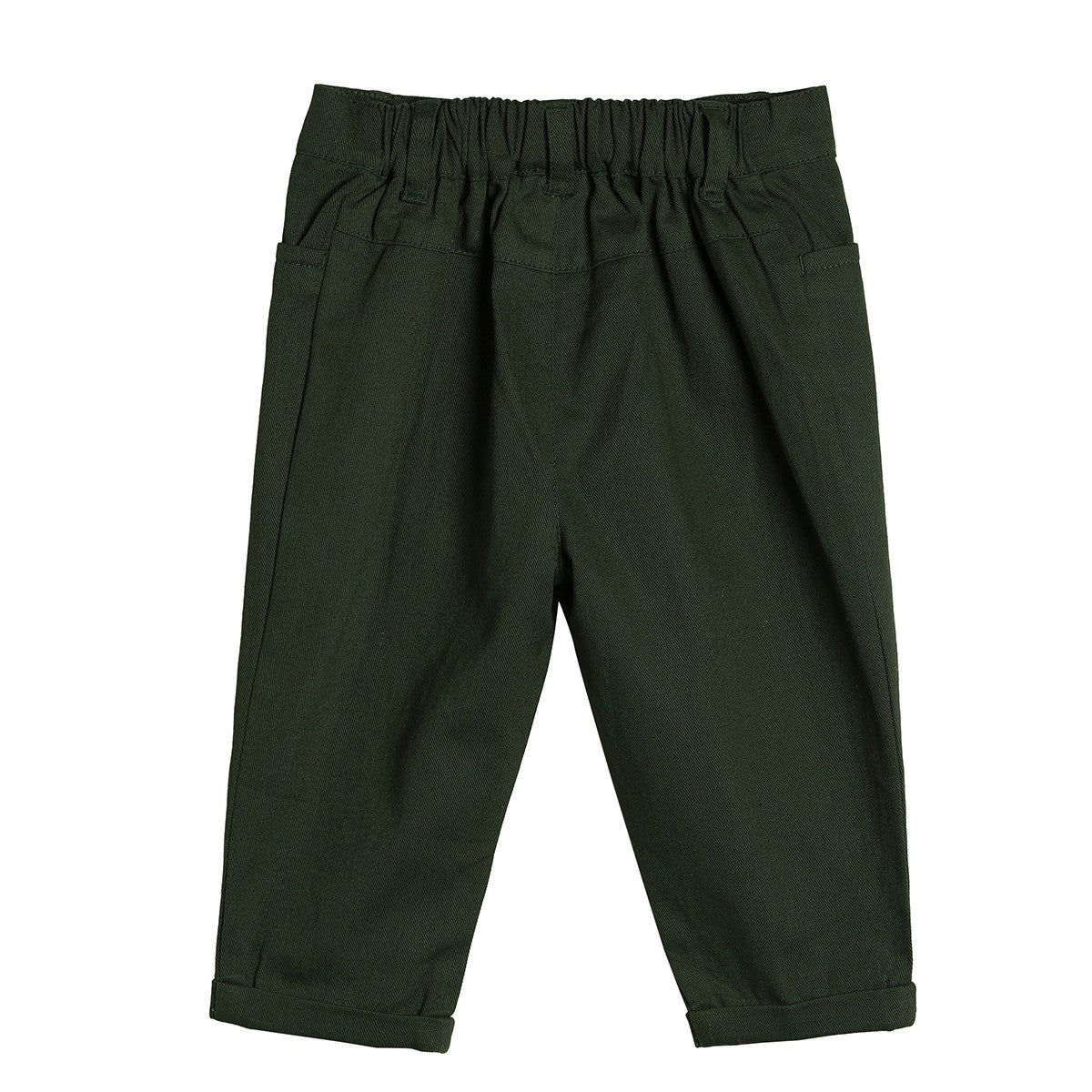 Boys Green Pack Of 1 Woven Pant