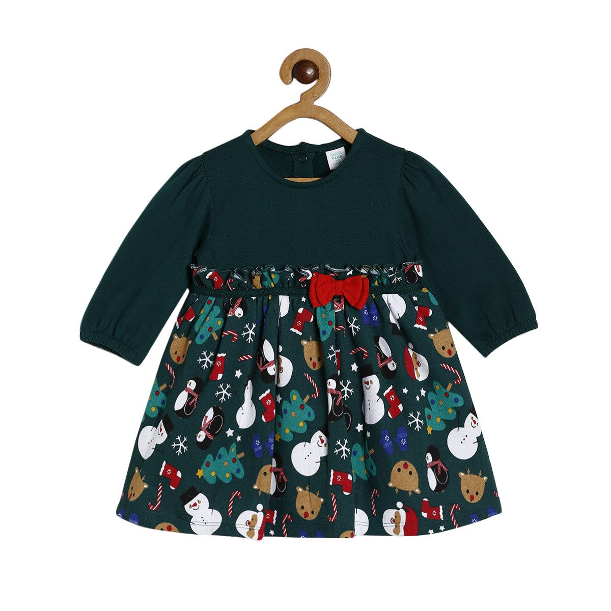 Girls Green Dress