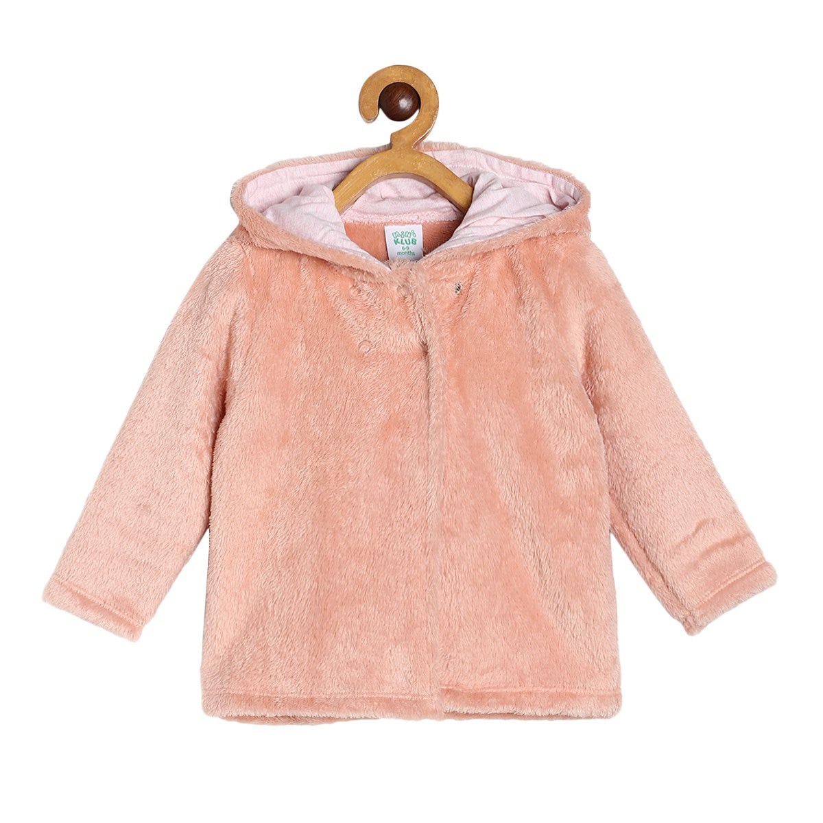 Girls Peach Pack Of 1 Jacket