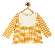 Girls Yellow Pack Of 1 Knit Top