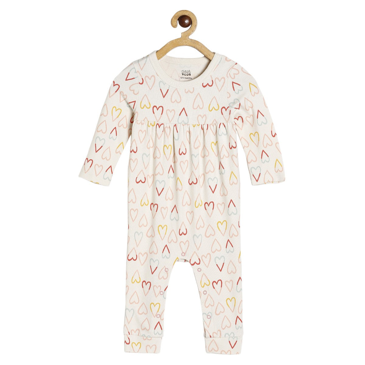 Girls Marshmallow Pack Of 1 Romper