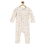 Girls Marshmallow Pack Of 1 Romper