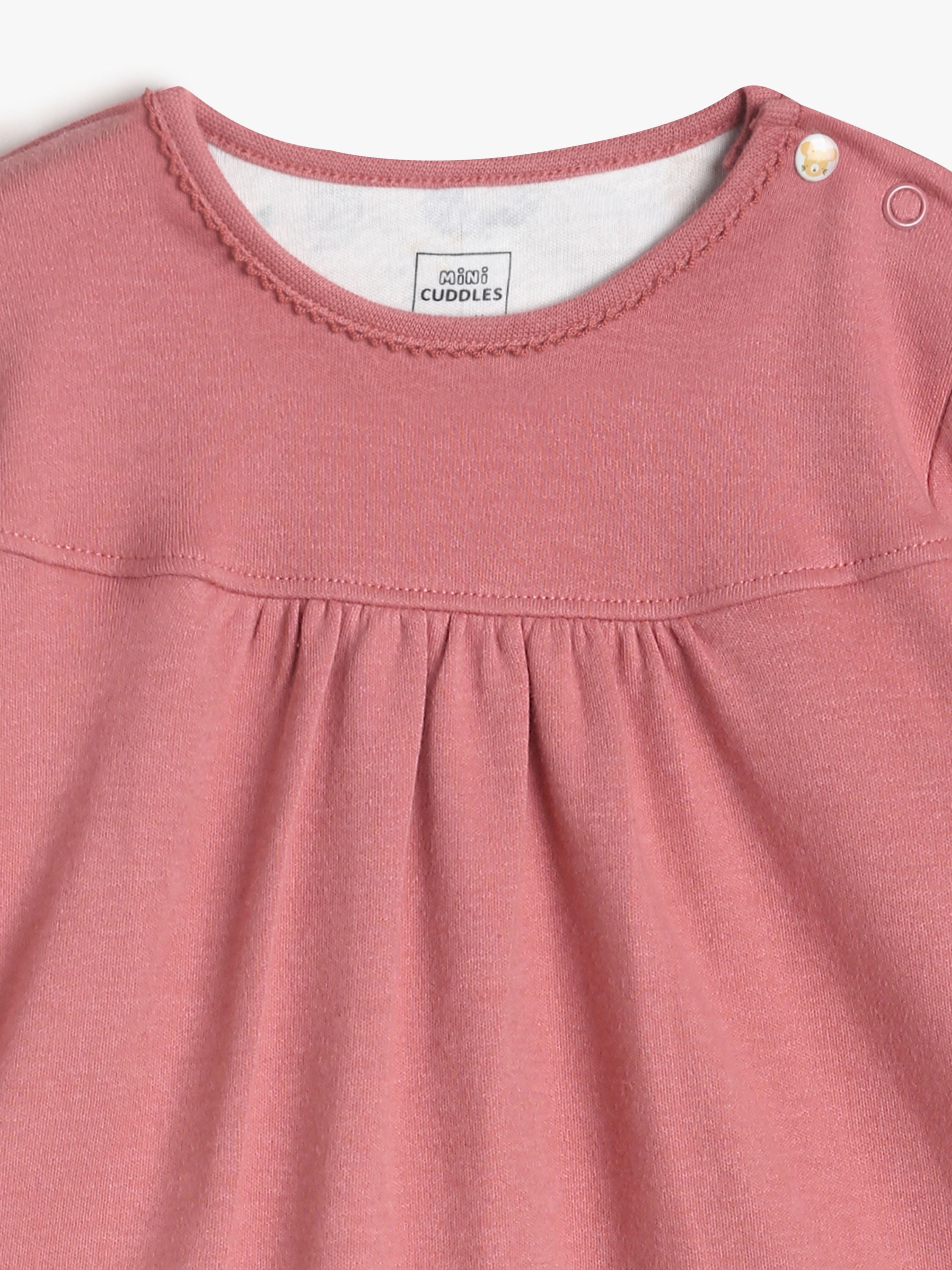 Girls Brown Sleepsuit