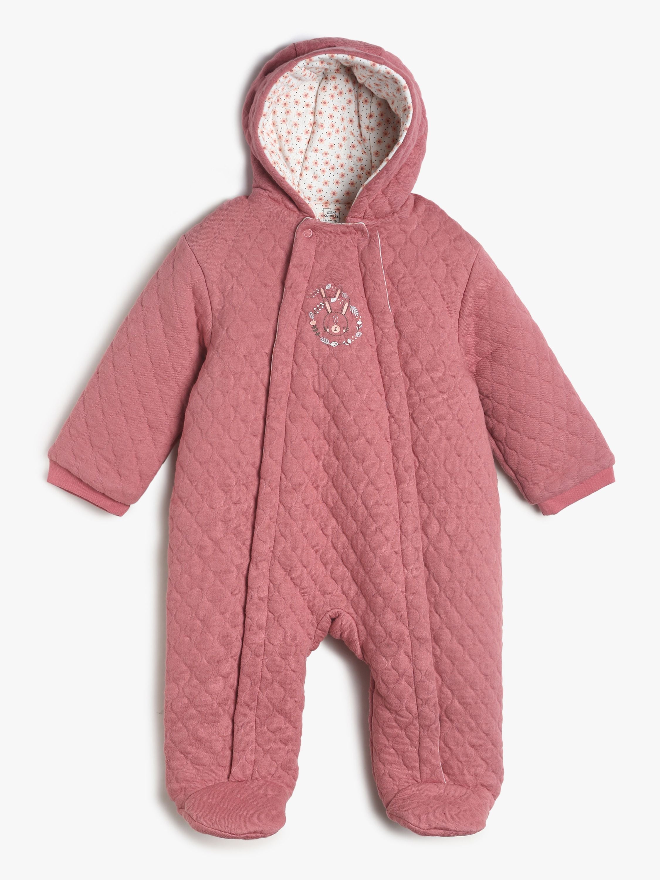 Girls Brown Sleepsuit