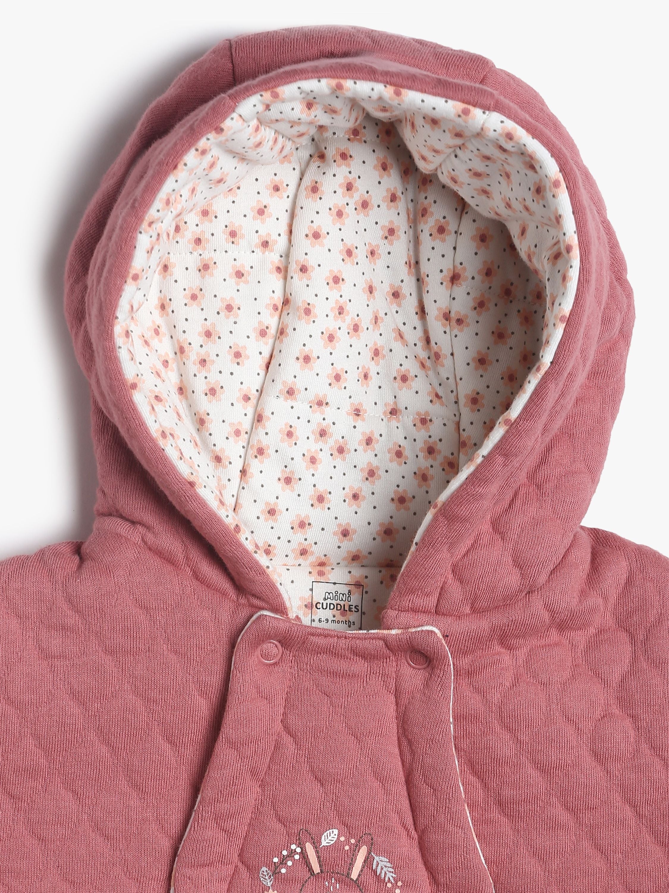 Girls Brown Sleepsuit