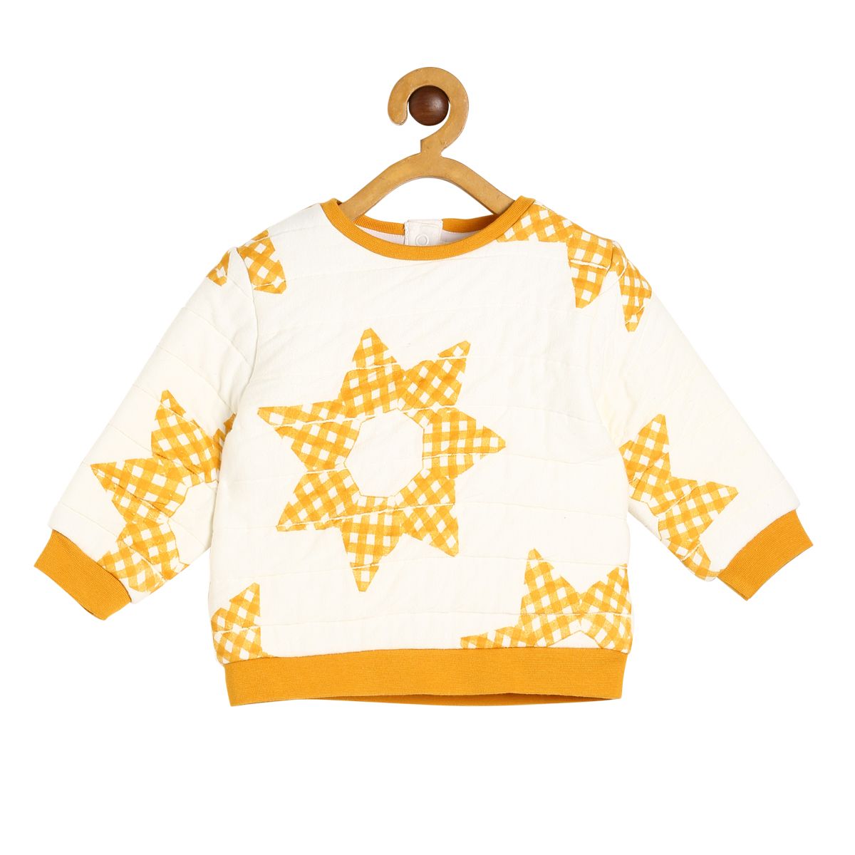 Girls Marshmallow Pack Of 1 Sweat Shirt