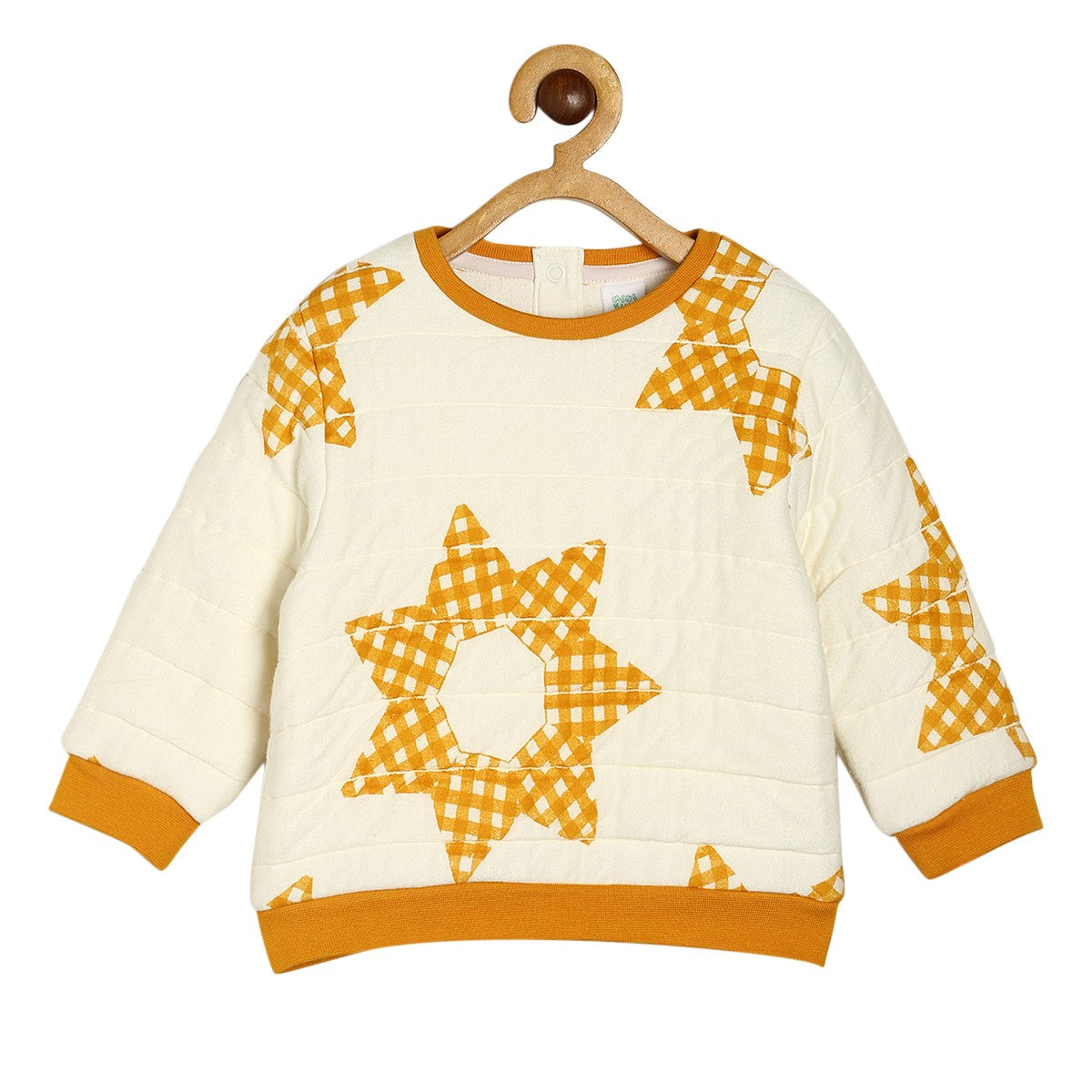 Girls Marshmallow Pack Of 1 Sweat Shirt