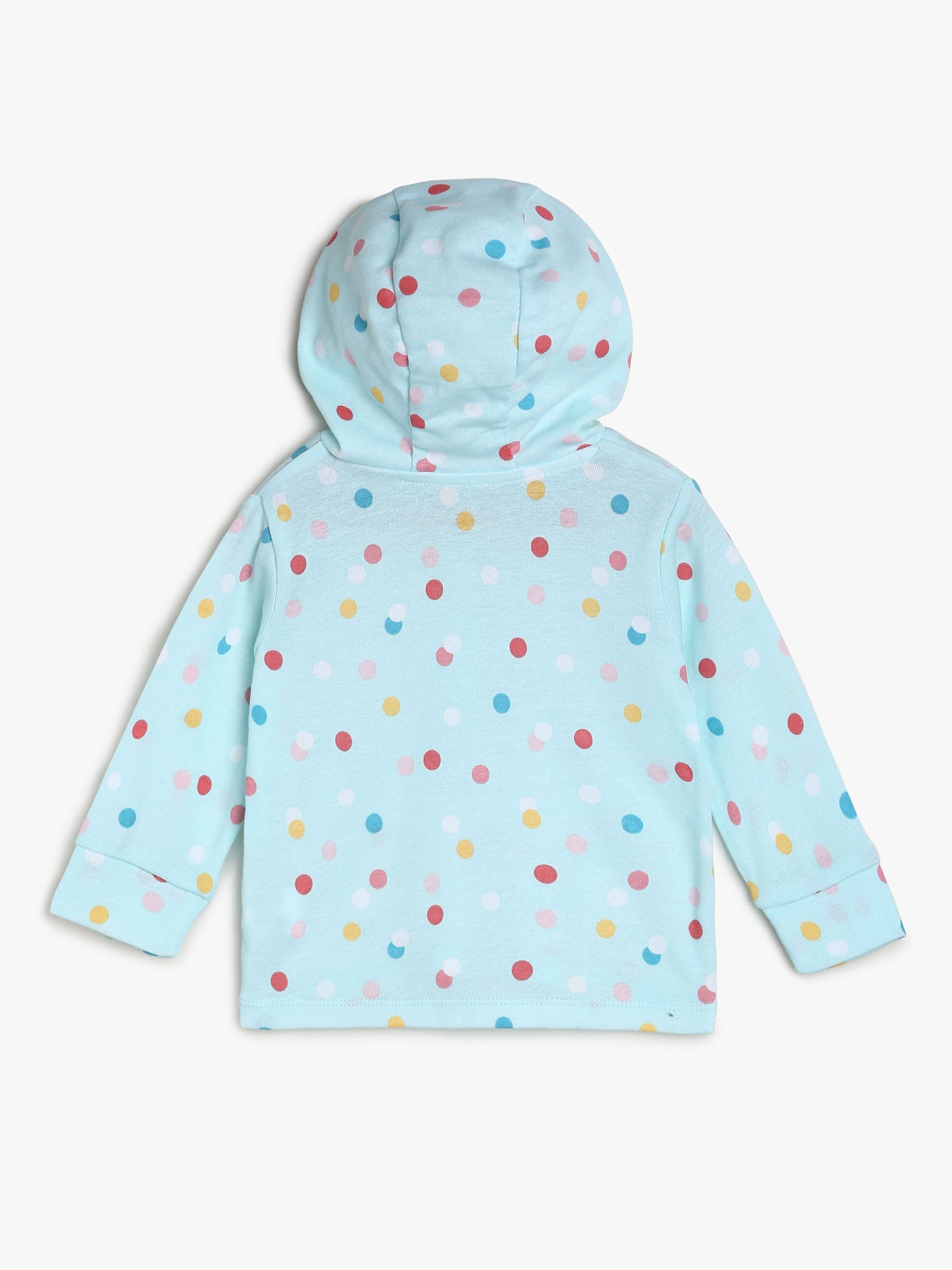 Girls Aqua Top & Knit Bottom