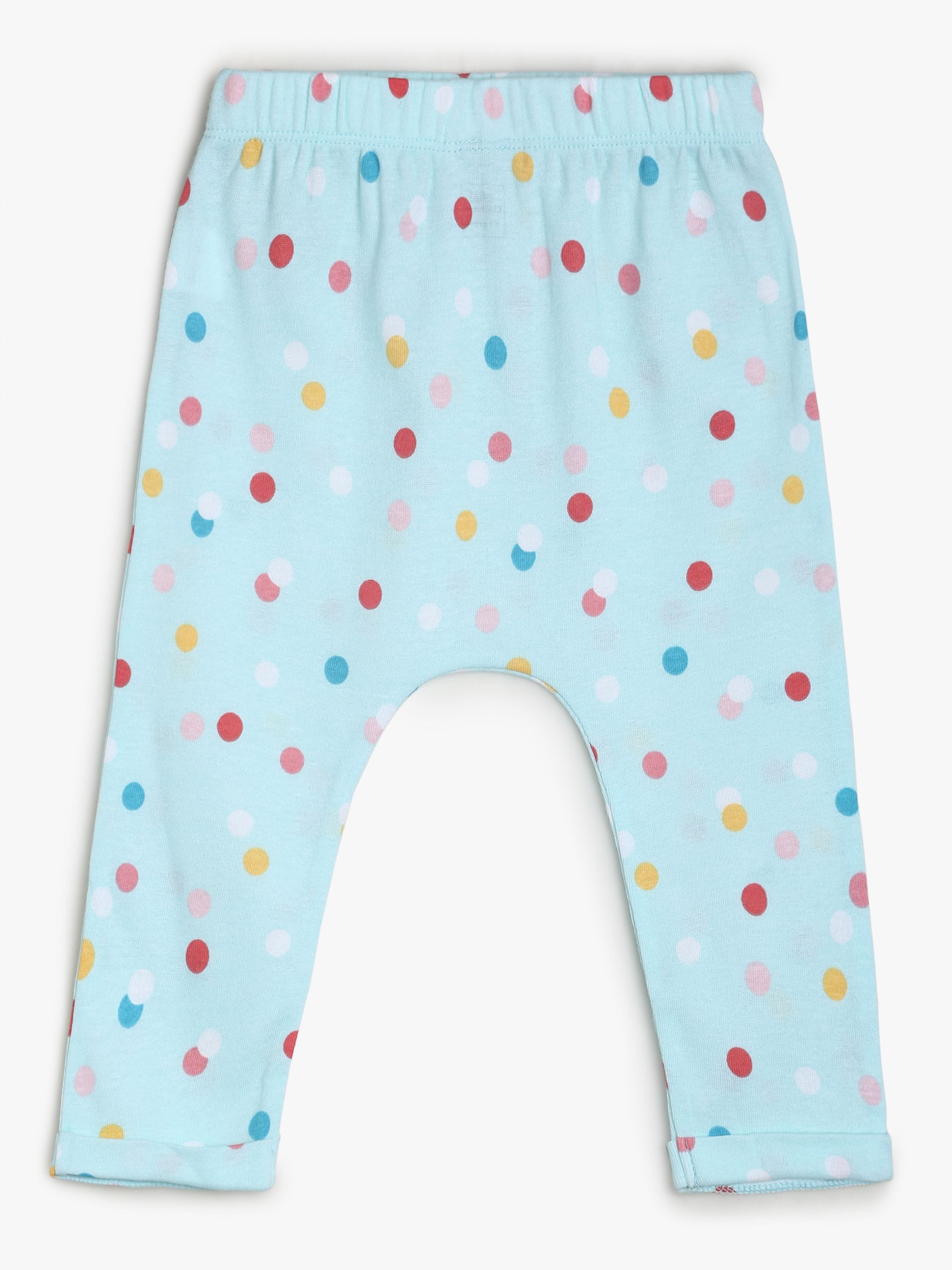 Girls Aqua Top & Knit Bottom