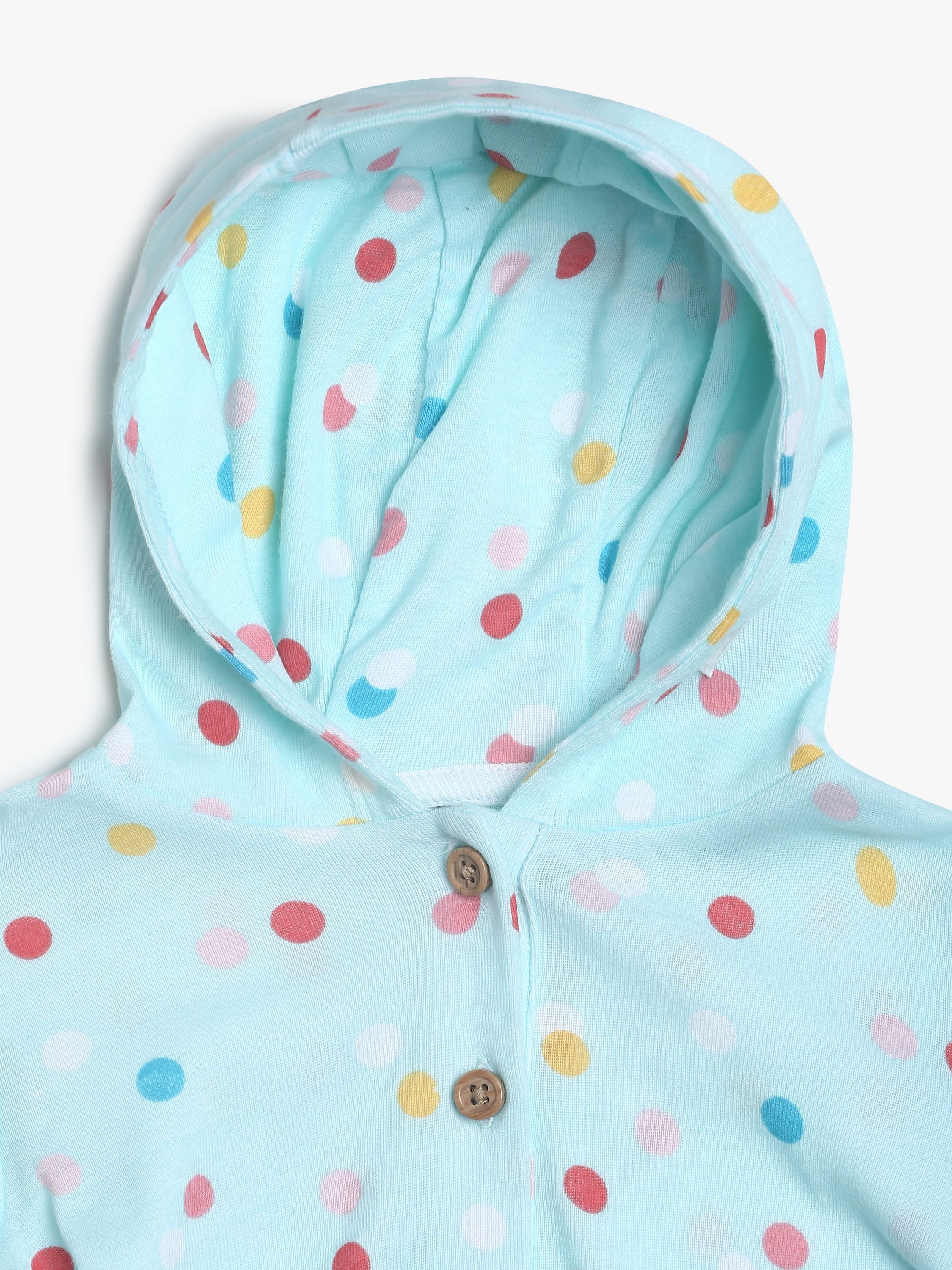 Girls Aqua Top & Knit Bottom